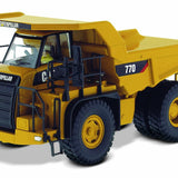 Miniatura Colecionável - Caminhão Fora de Estrada CAT 770 - Escala 1:50