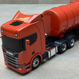 Miniatura Scania NTG + Carreta Tanque 4 Eixos – Escala 1/24