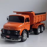 Miniatura Mercedes-Benz L-1113 Basculante Laranja - (Escala 1/24)