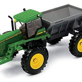 Miniatura Trator John Deere Distribuidor De Sólido Drybox - 1/64 -ERTL