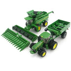 Kit Colheita Miniatura Colheitadeira S680 + Trator 8360r - 1/64