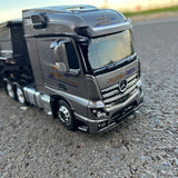Miniatura Mercedes-Benz Actros 2651 + Rodocaçamba Randon – Escala 1/24 (Personalizável)