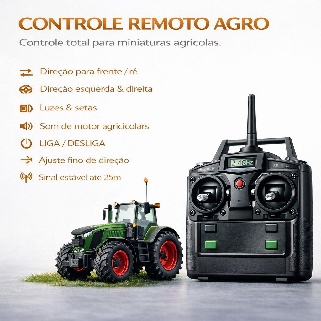 Miniatura Imperador 4000 - 1/24 (Controle Remoto)