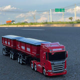 Miniatura Scania NTG R440 + Rodocaçamba Randon – Escala 1/24 (Personalizável)