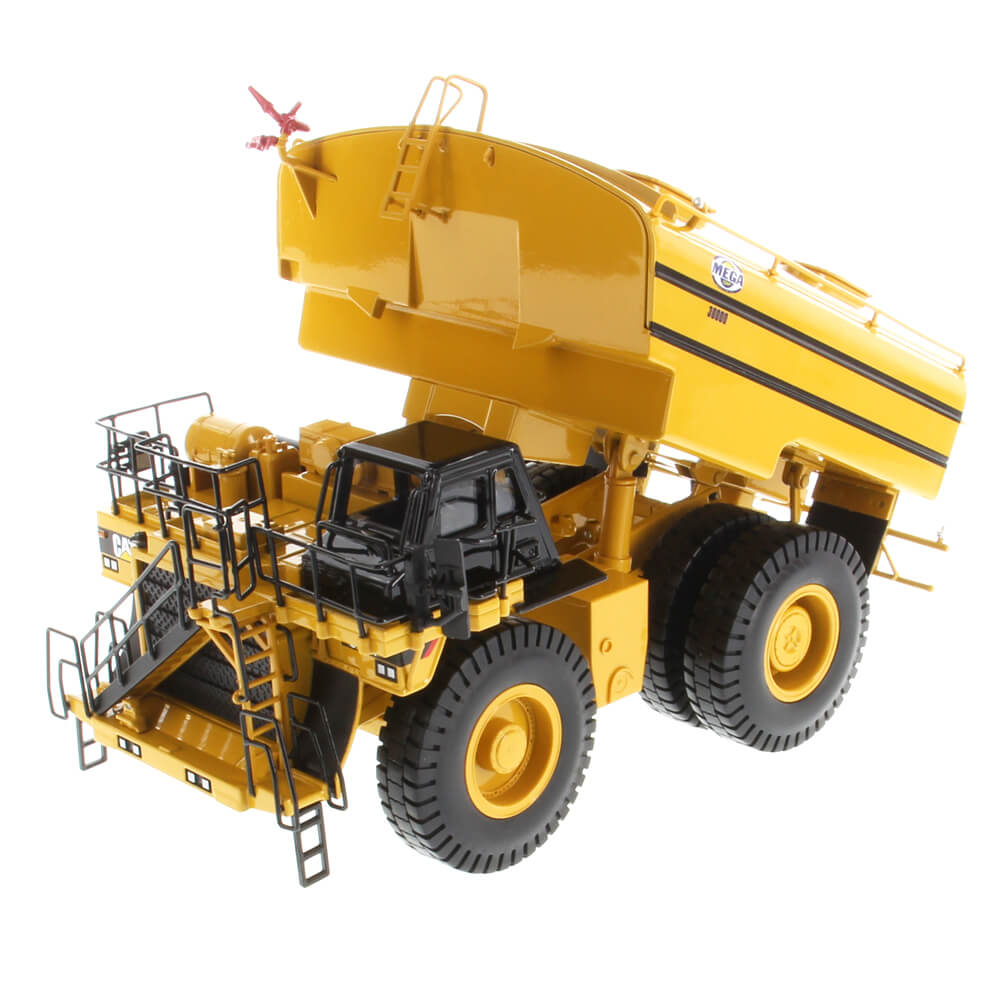 Miniatura Colecionável - Caminhão Tanque de Mineração CAT MWT30 - Escala 1:50