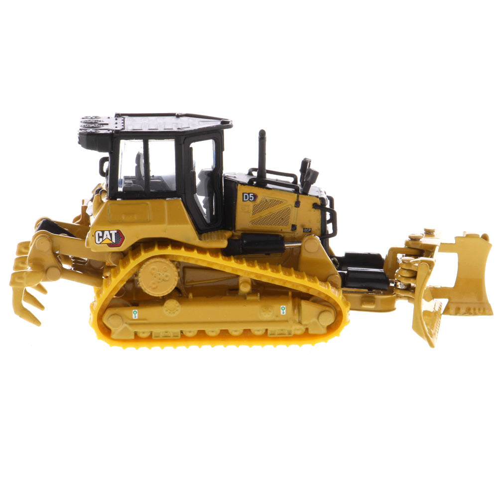 Miniatura Colecionável - Trator de Esteira CAT D5 - Escala 1:87