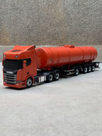 Miniatura Scania NTG + Carreta Tanque 4 Eixos – Escala 1/24