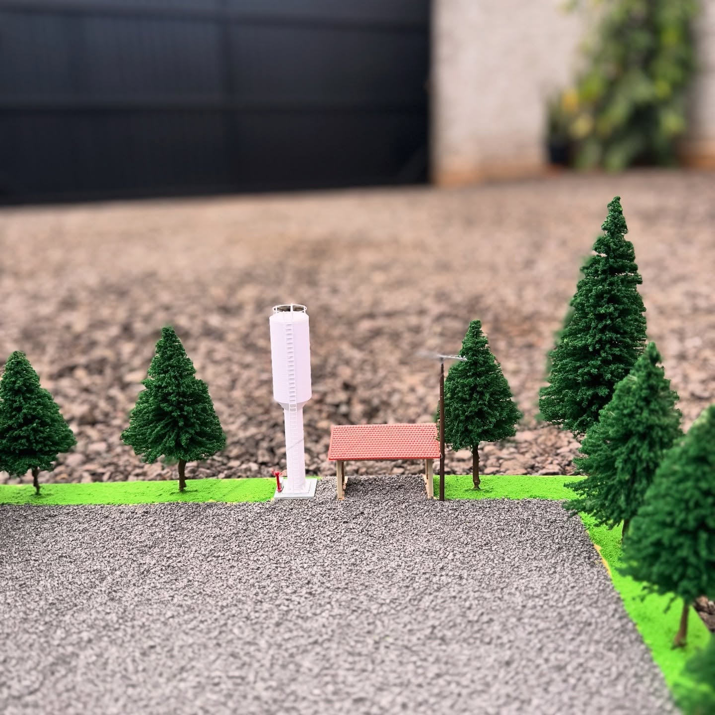 Diorama Rural em Miniatura 1/32