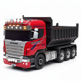 Caminhão Basculante Scania P450 XT 8x4 Euro 6 Controle Remoto - Escala 1/14