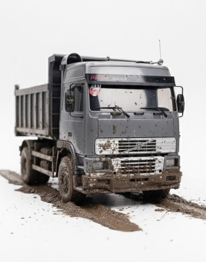 Caminhão Volvo FH12 Basculante 6x4 – Escala 1/14 (Controle Remoto)