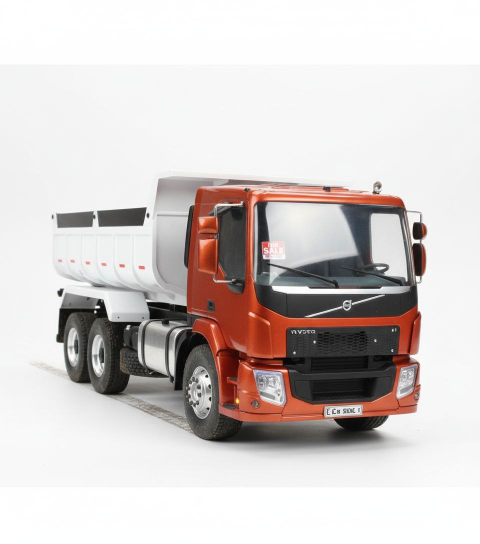 Caminhão Volvo VM Basculante 6x4 – Escala 1/14 (Controle Remoto)