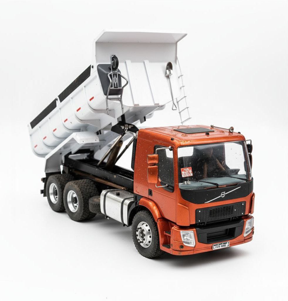 Caminhão Volvo VM Basculante 6x4 – Escala 1/14 (Controle Remoto)