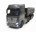 Caminhão Mercedes-Benz Actros 4163 Carreta Basculante 8x4 – Escala 1/14 (Controle Remoto)