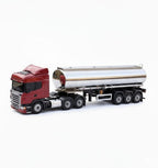Scania R580 Highline Carreta Tanque Inox – Miniatura RC Escala 1/24