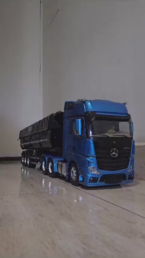 Caminhão Mercedes-Benz Actros 2651 Carreta Graneleira 6x4 – Escala 1/14 (Controle Remoto)